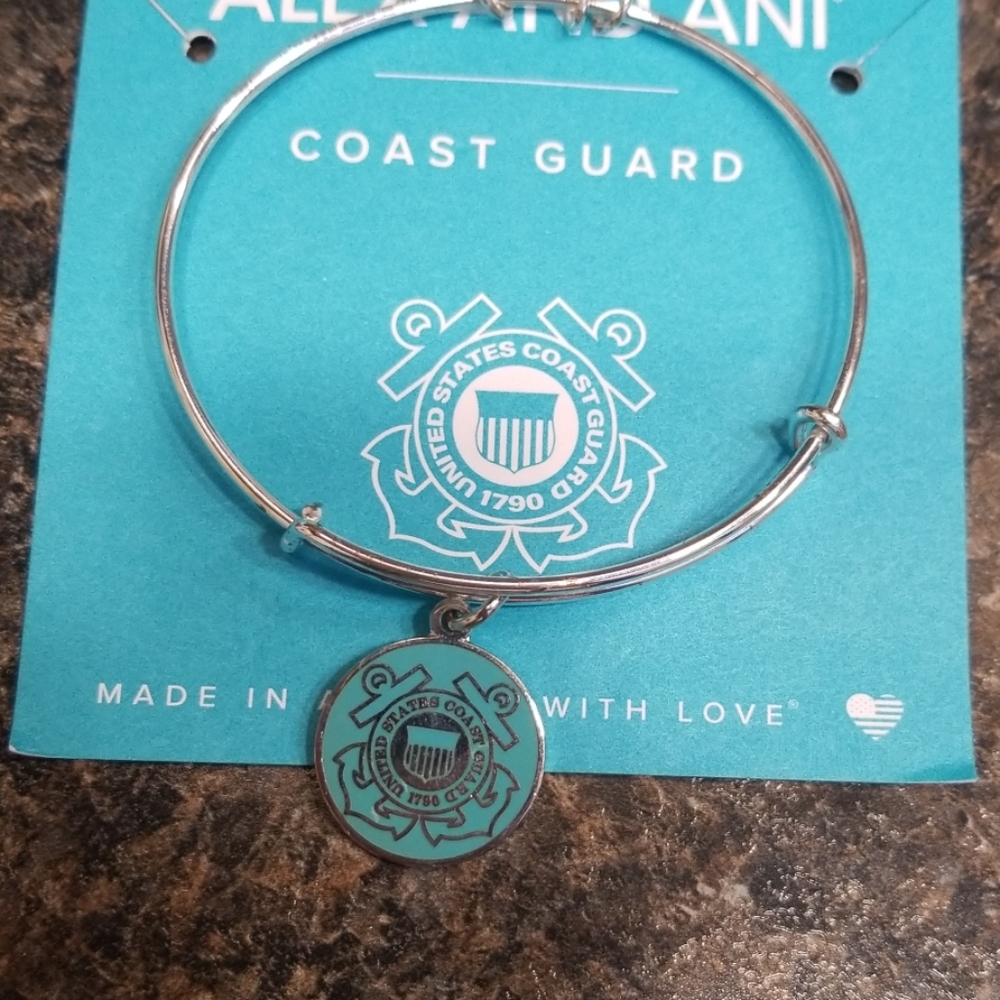 ALEX AND ANI US Coast Guard bracelet.